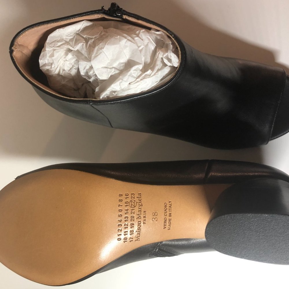 Maison Margiela Open Toe Booties - Size 8 - Picture 2 of 5